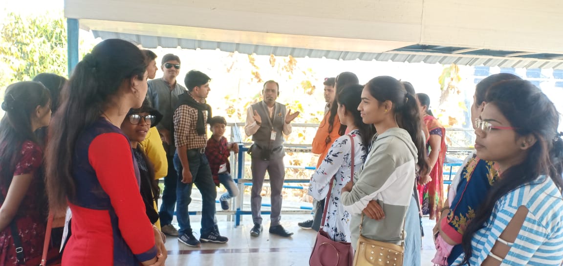 Electronics — Industrial Visit to Sadar Sarovar Dam