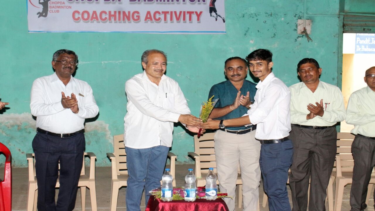 Patil Dipesh Kailas KBC,NMU- All India Inter University Badminton Player