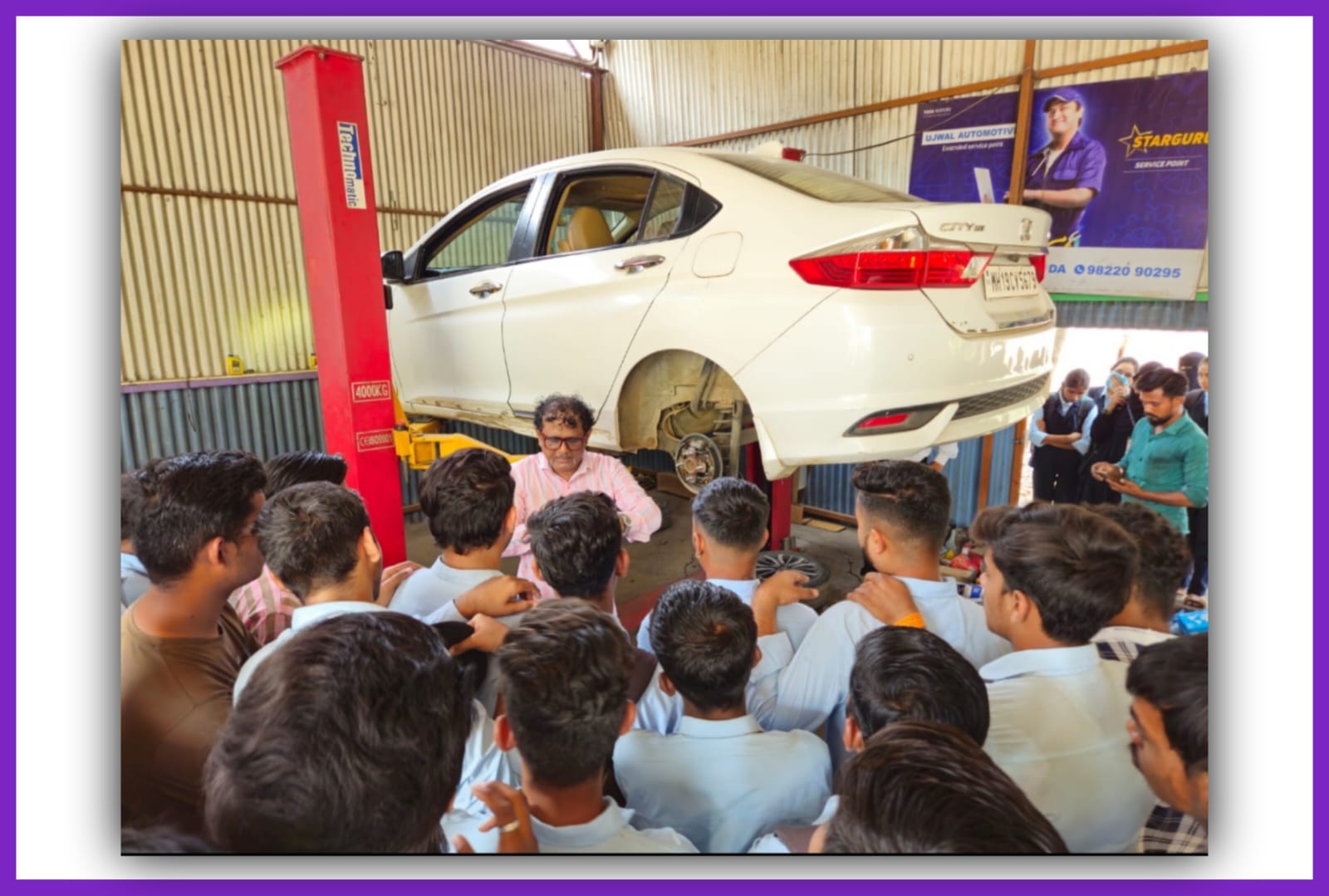 Field Visit 2024-2025 at Shri Auto Services