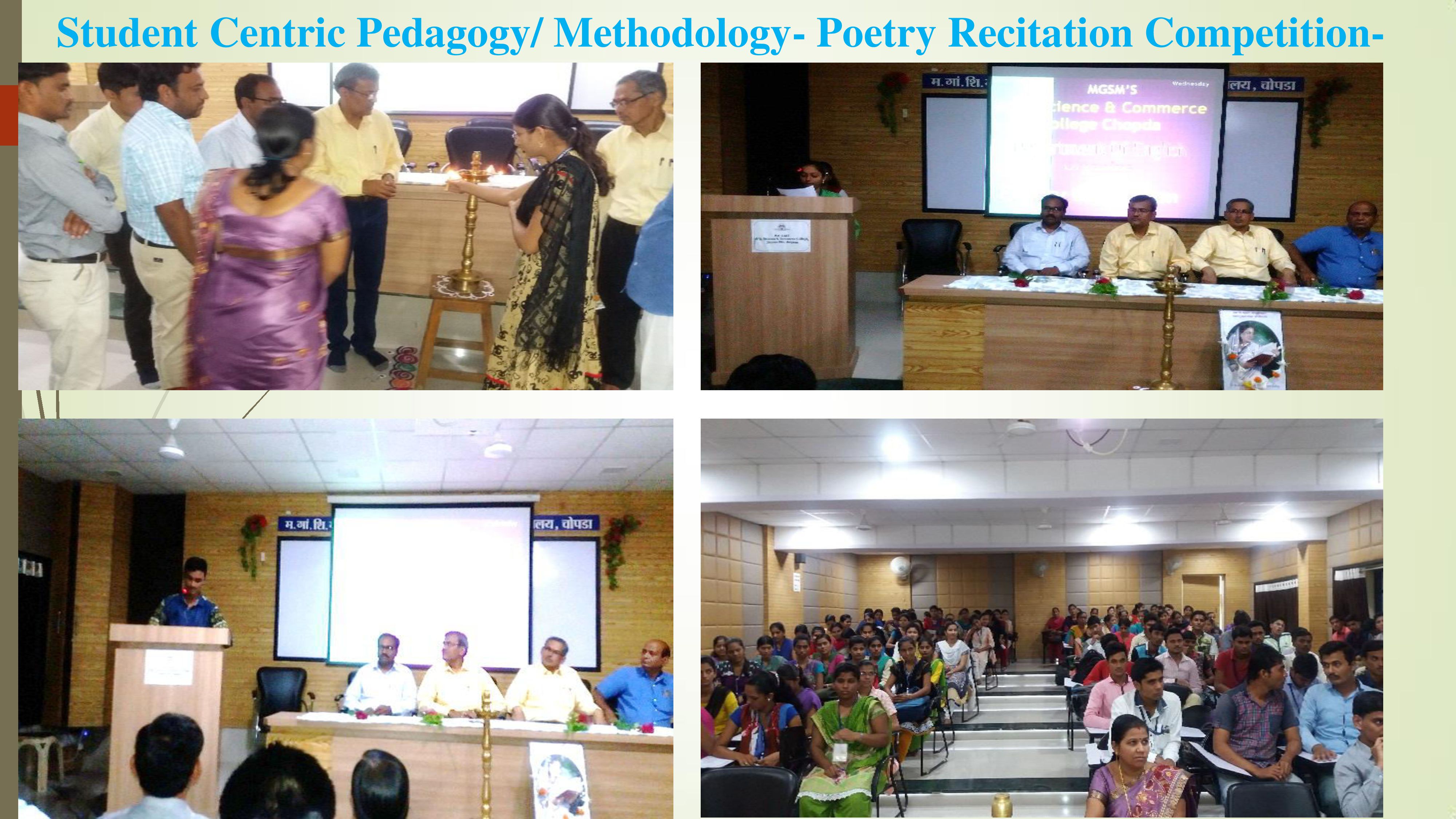 Poetry Recitation Competition